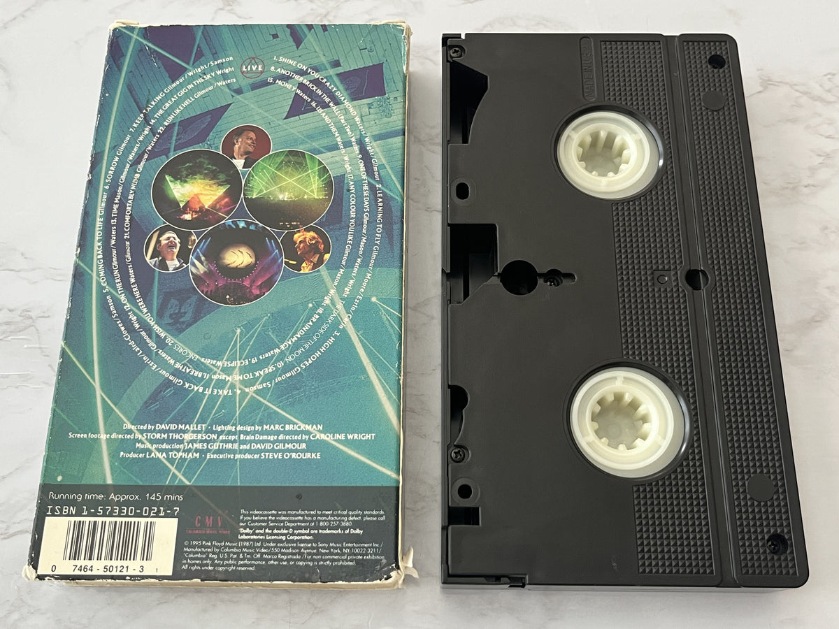 Pink Floyd Pulse Filmed At London Earls Court VHS 1995 David Gilmour (1995)