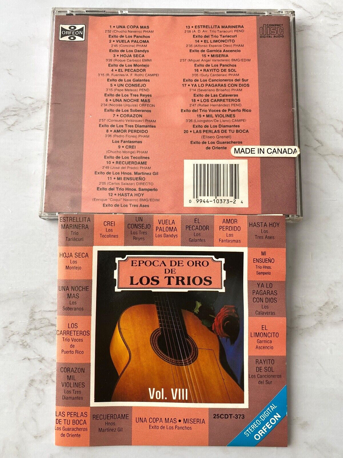Trio Los Panchos, Various – Epoca De Oro De Los Trios Vol. VIII [CANADA PRESS]