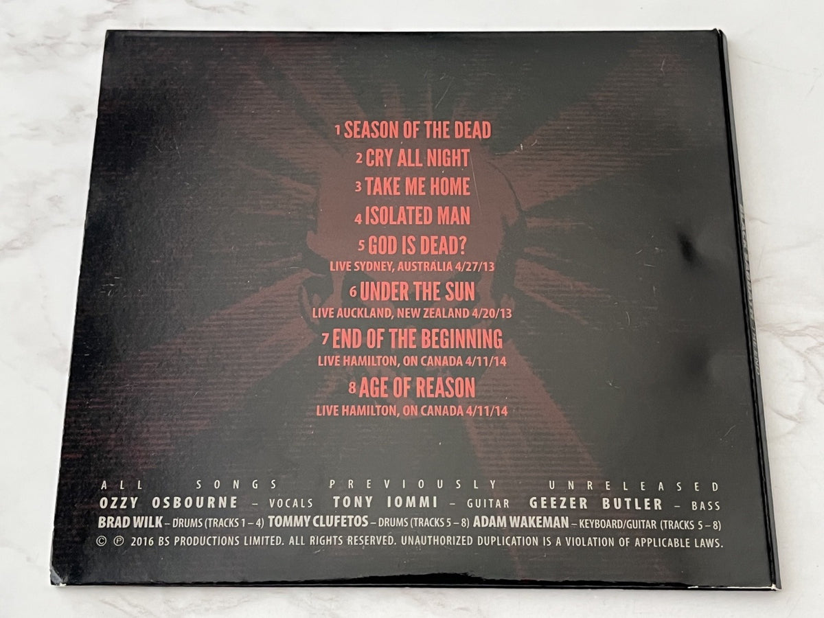 Ozzy Osbourne – Black Sabbath The End (Signed, Digipak) (2016)