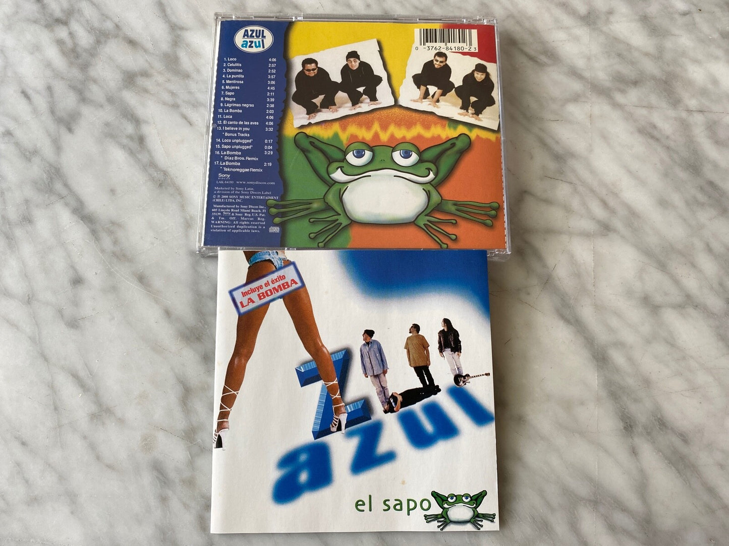 Azul Azul – El Sapo (2000) [ORIGINAL USA PRESS]