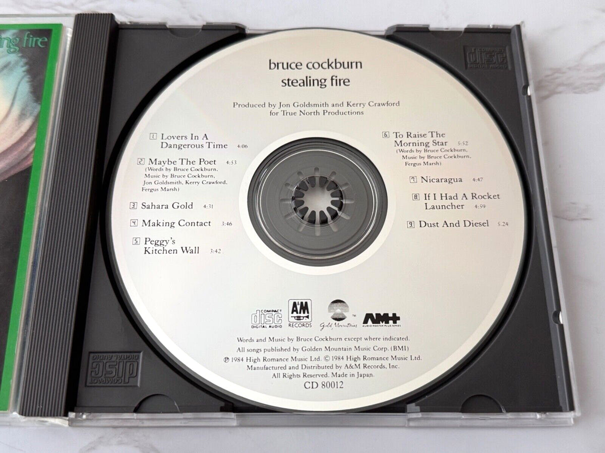 Bruce Cockburn – Stealing Fire (1984) [JAPAN TARGET ERA]
