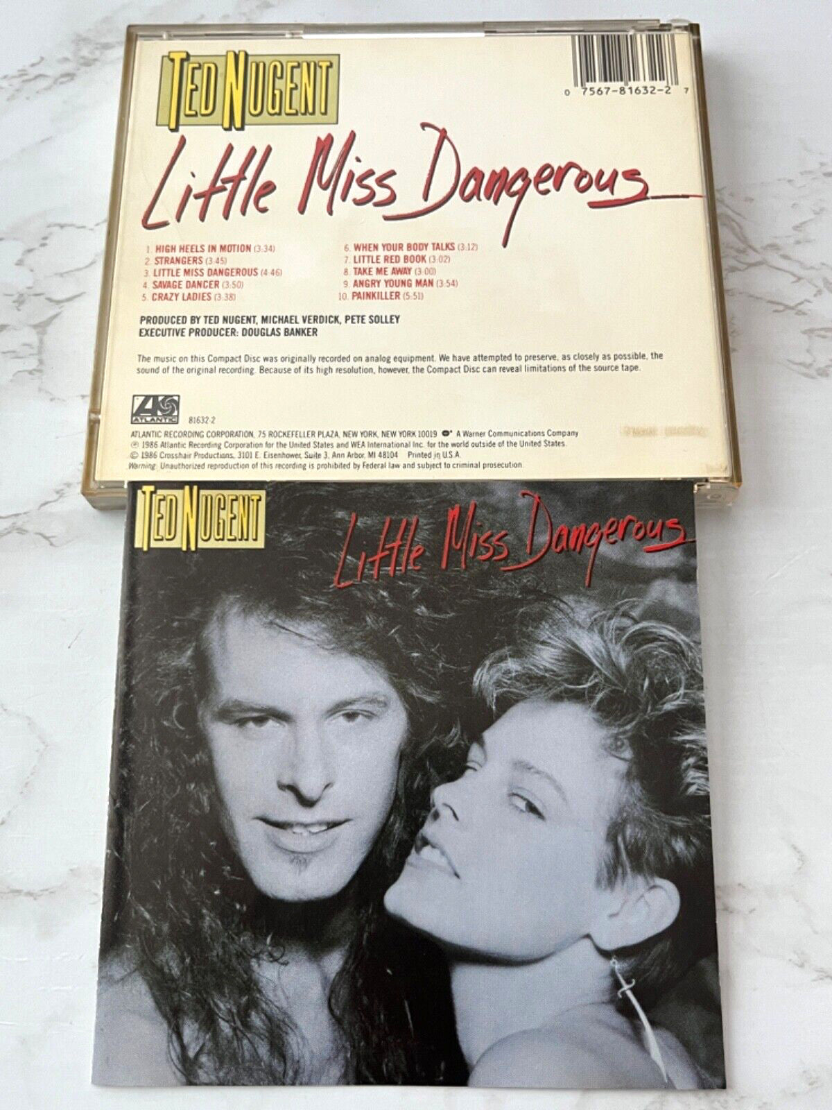 Ted Nugent – Little Miss Dangerous (1986) [JAPAN TARGET ERA]