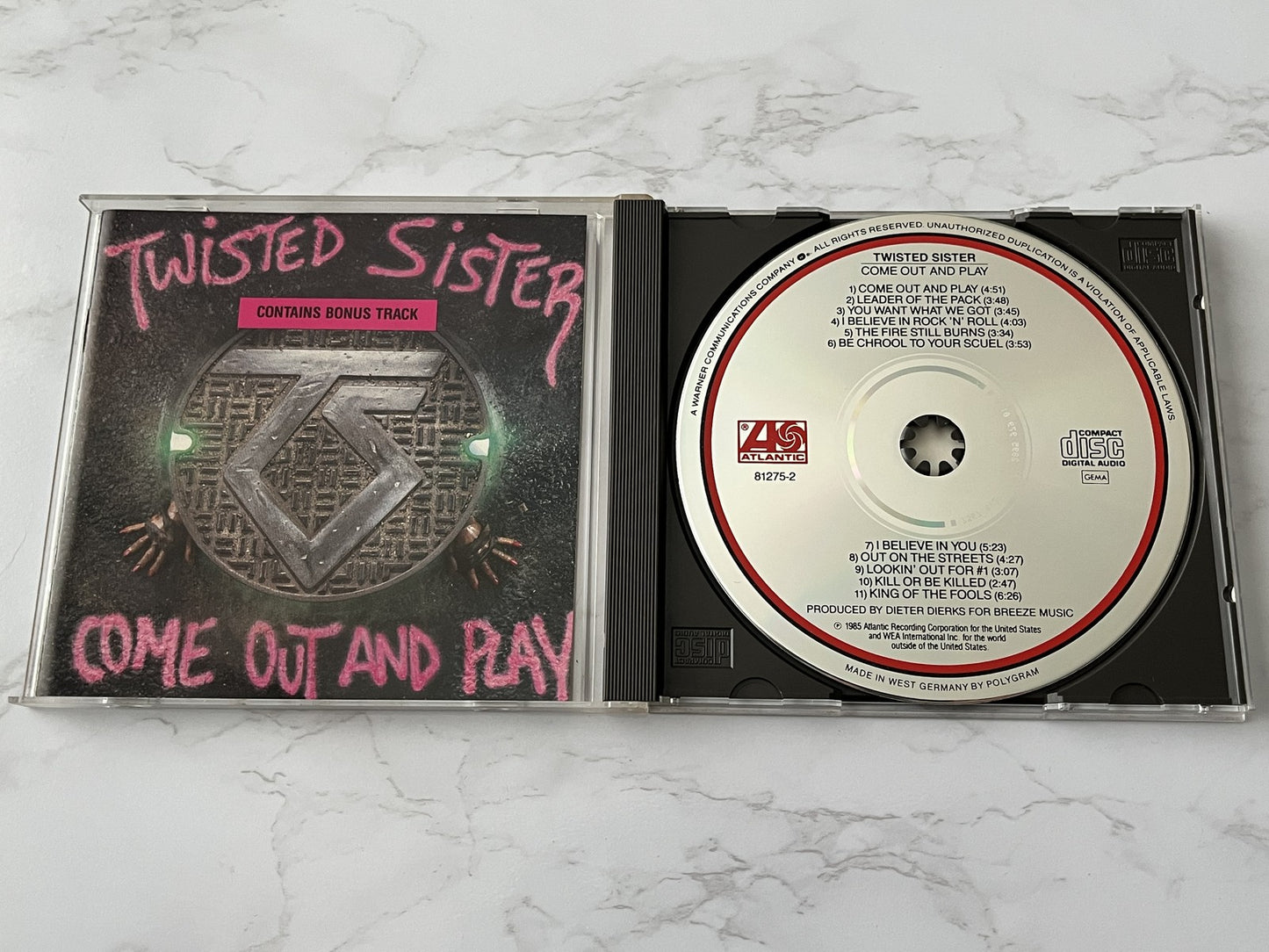 Twisted Sister – Come Out And Play (1985) [W GERMANY TARGET ERA]