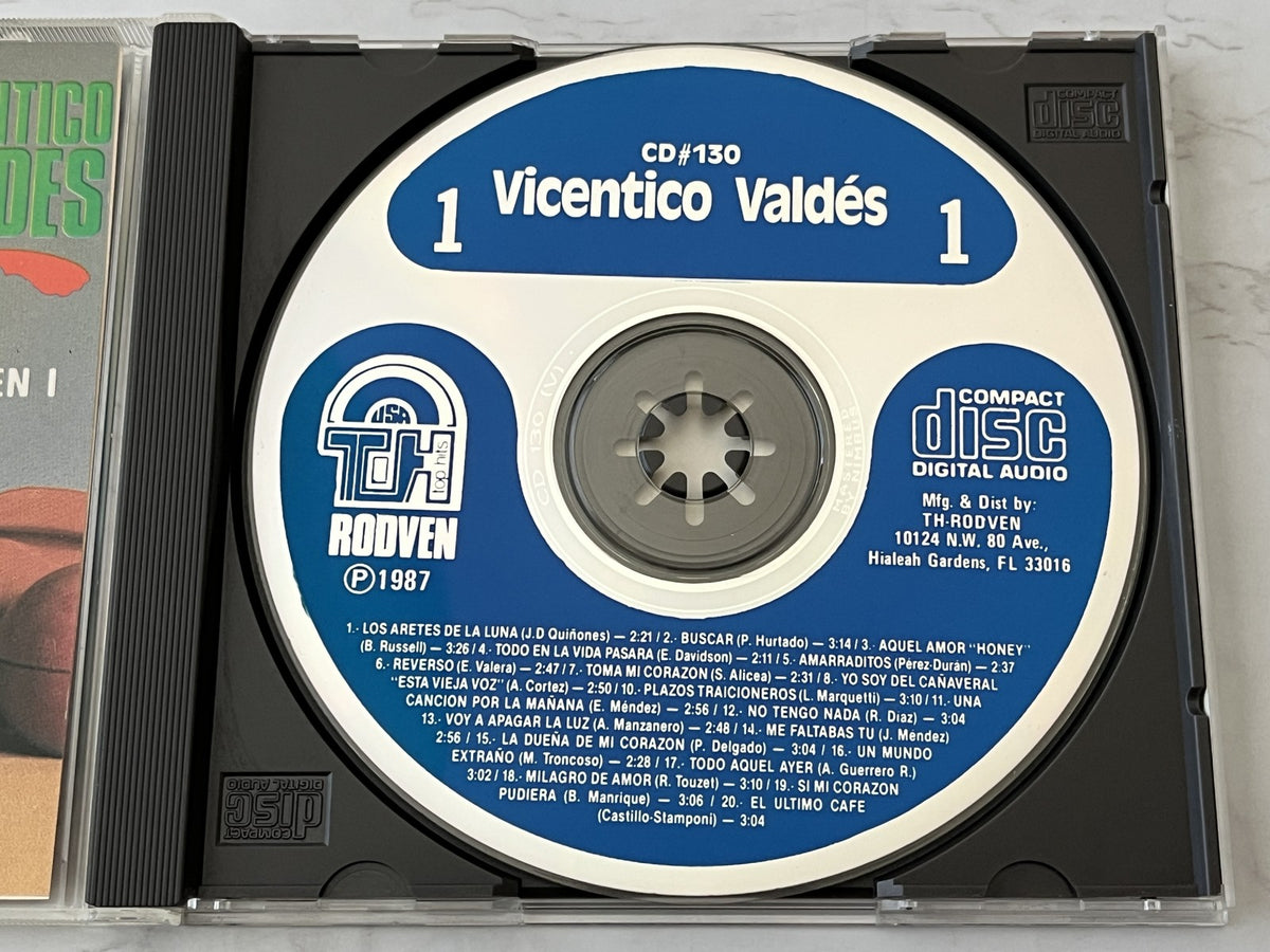 Vicentico Valdés – Vicentico Valdes Volumen I (1987) [ORIGINAL USA PRESS]