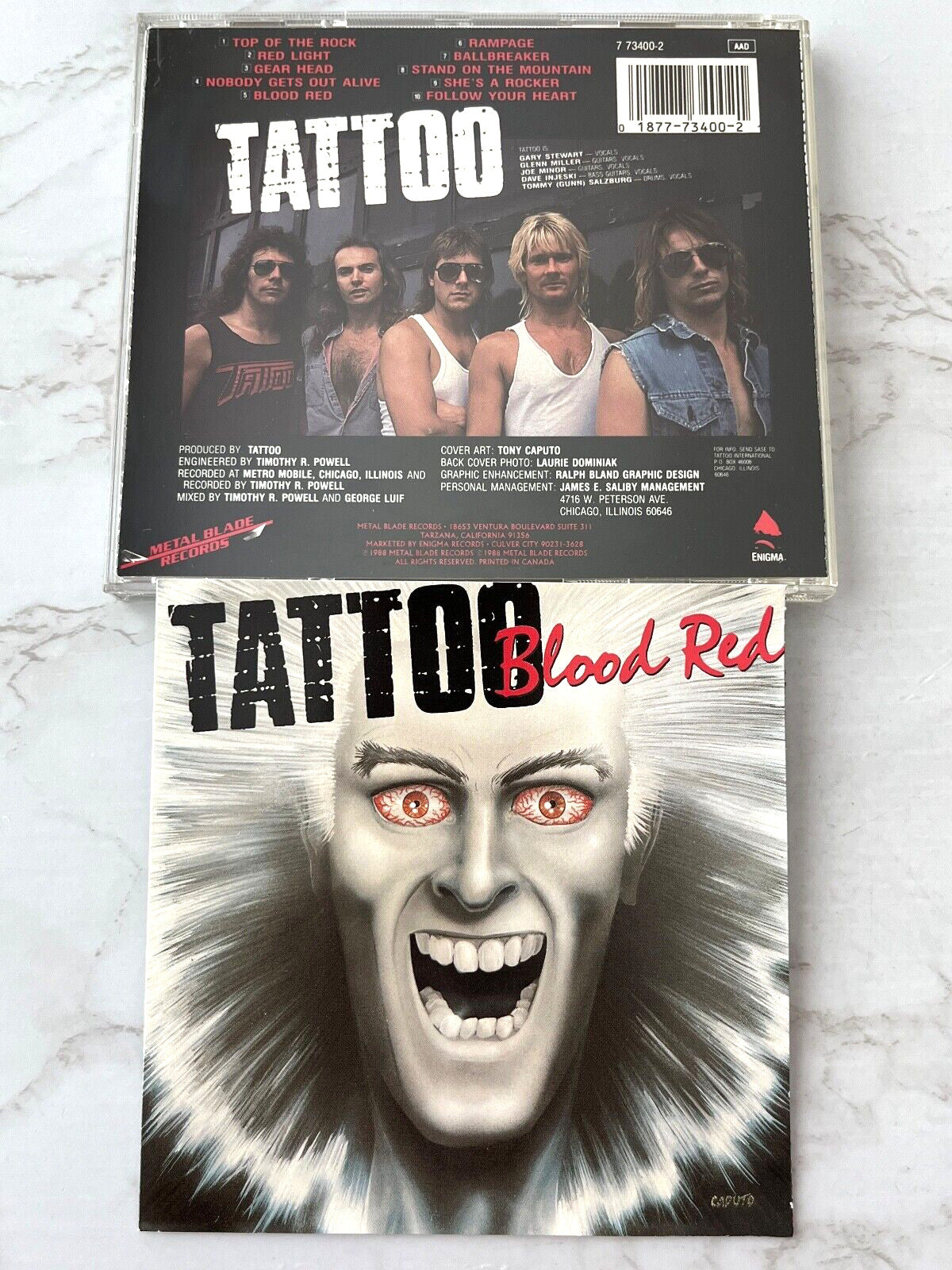 Tattoo – Blood Red (1988) [ORIGINAL USA PRESS]