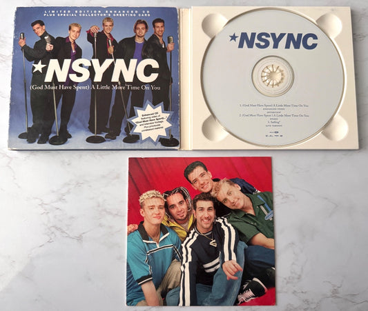 NSYNC – A Little More Time On You (Numbered, Maxi Single, Digipak) (1999)