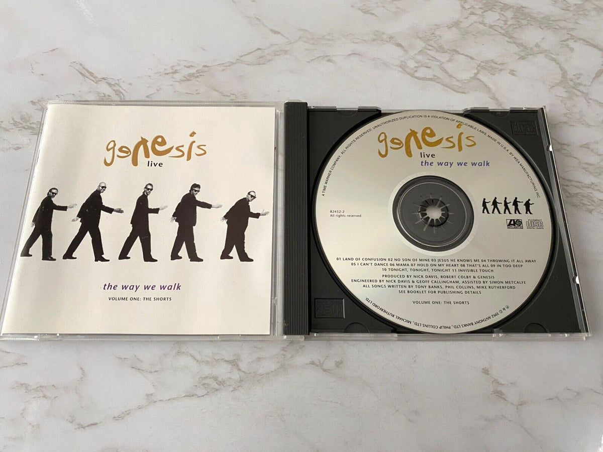 Genesis – Live The Way We Walk (1992) [ORIGINAL USA PRESS]
