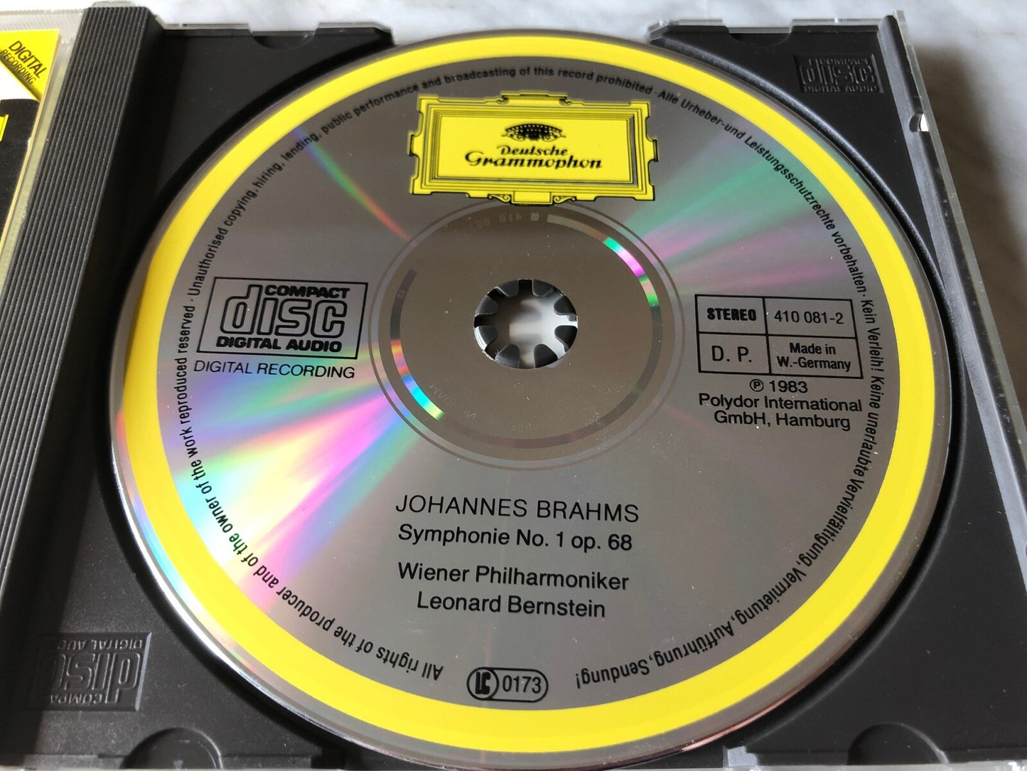 Leonard Bernstein – Brahms Symphonie No.1 Leonard Bernstein [W GERMANY TARGET ERA]
