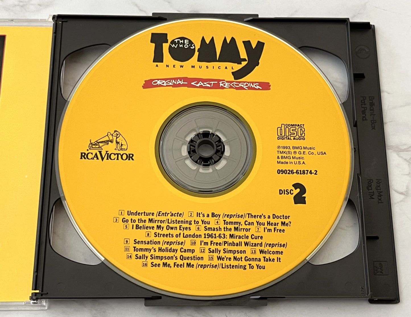 The Who's Tommy Original Cast Recording (1993)