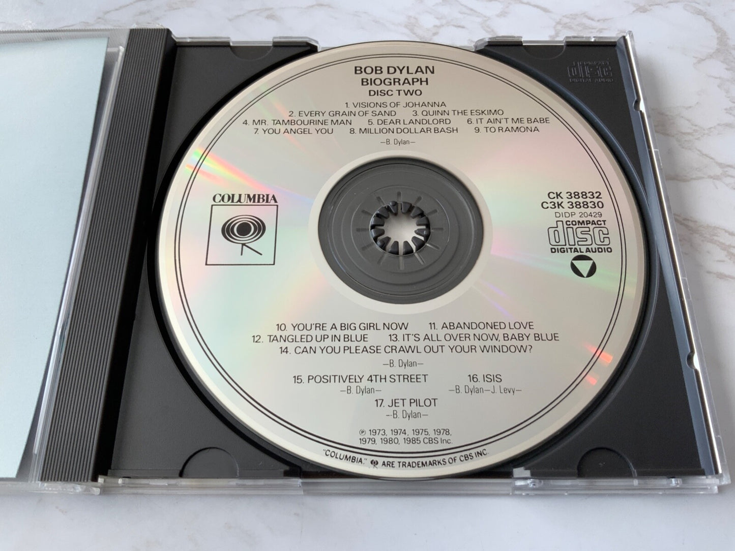 Bob Dylan – Biograph [DADC PRESS]