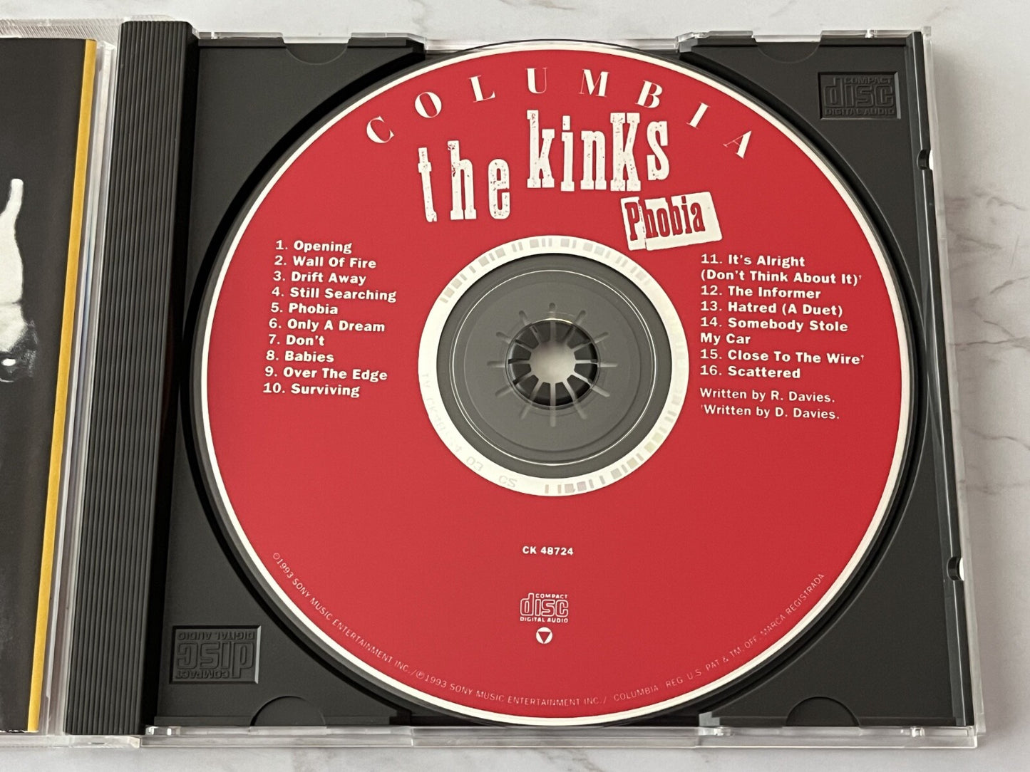 The Kinks – Phobia (1993) [ORIGINAL USA PRESS]