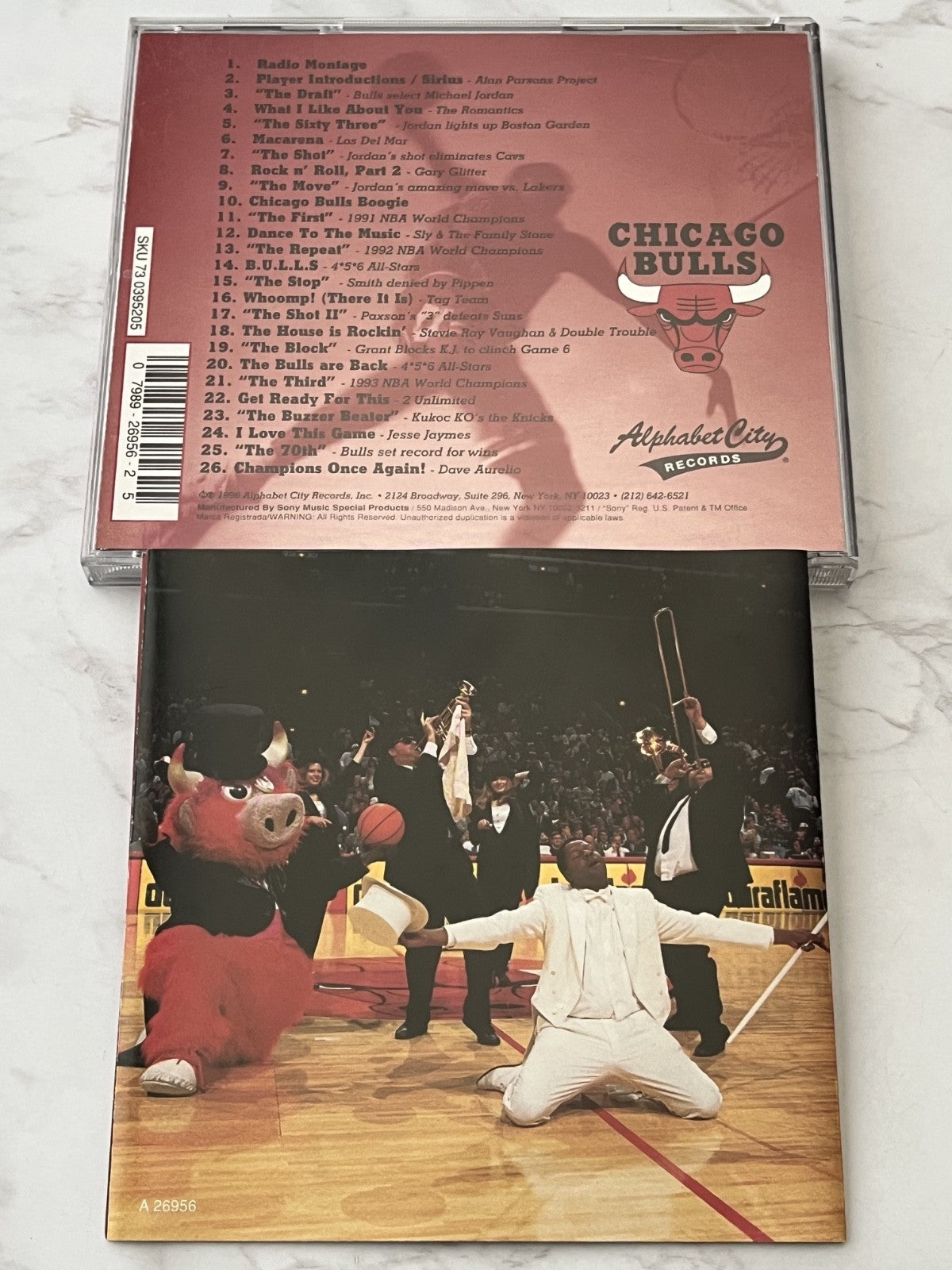 Sly & the Family Stone, The Alan Parsons Project, Various – Chicago Bulls Greatest Hits (1996)