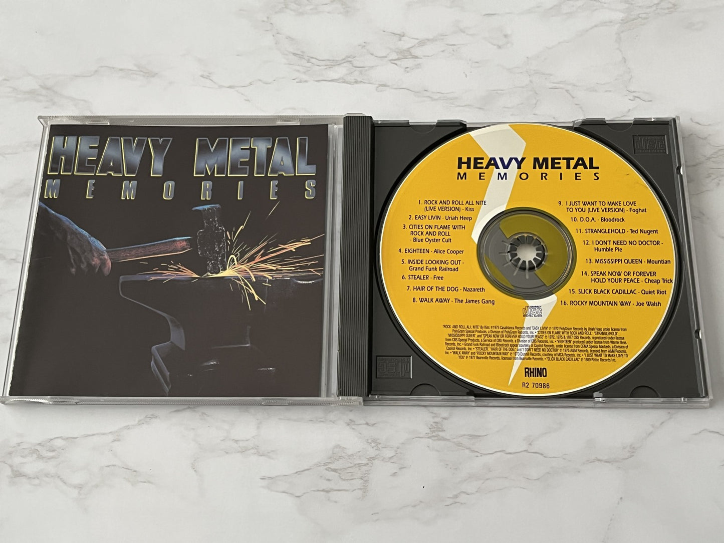 Heavy Metal Memories (1990) [ORIGINAL USA PRESS]