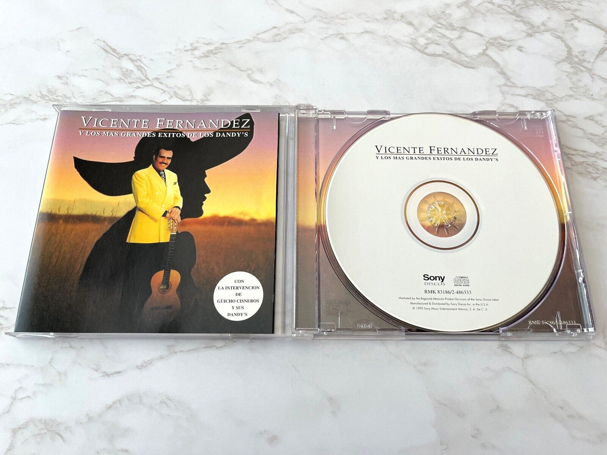 Vicente Fernandez – Exitos De Los Dandy's (1999) [ORIGINAL USA PRESS]