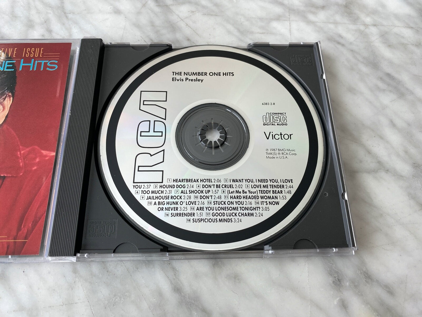 Elvis Presley – The Number One Hits [JVC PRESS]