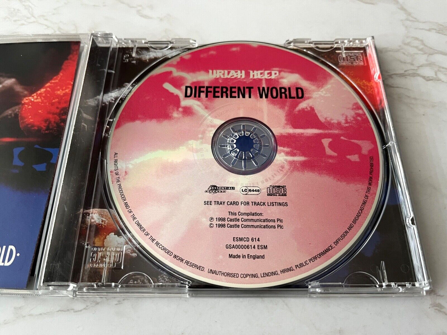 Uriah Heep – Different World (1998) [UK PRESS]
