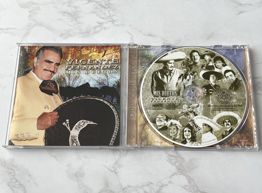 Vicente Fernandez – Mis Duetos (2005) [ORIGINAL USA PRESS]