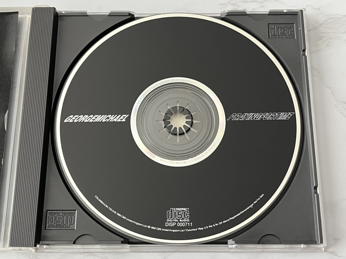 George Michael – Praying For Time (Promo) (1990) [USA 1ST PRESS]