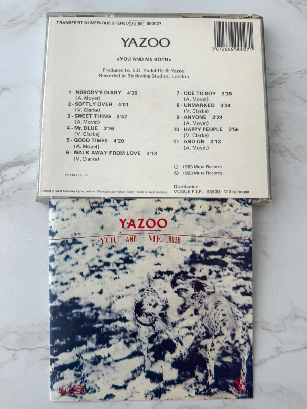 Yaz – Yazoo You And Me Both (1984) [W GERMANY TARGET ERA]