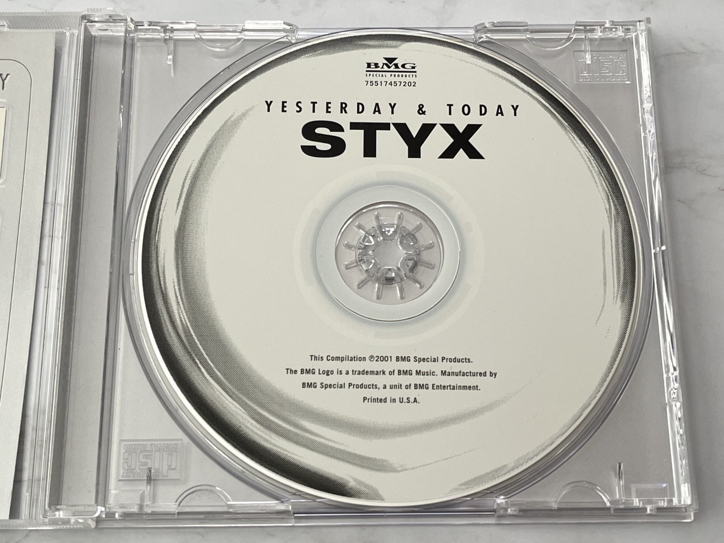 Styx – Yesterday & Today (2001) [ORIGINAL USA PRESS]
