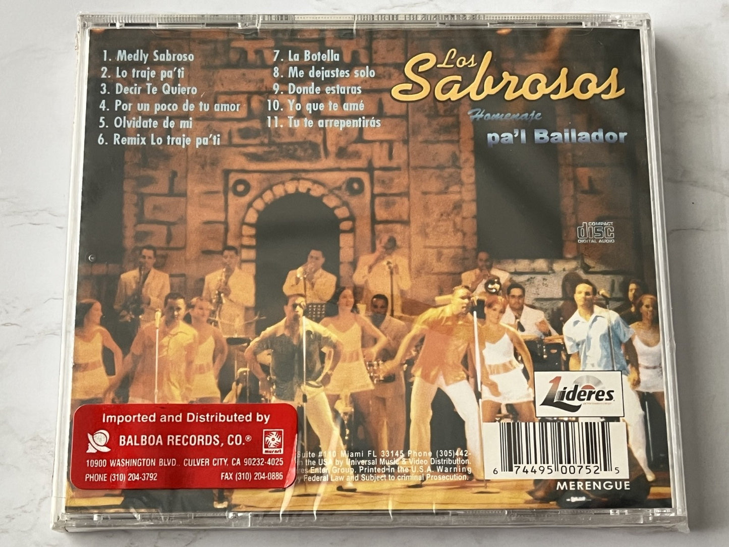 Los Sabrosos Del Merengue – Homenaje Pal Bailador
