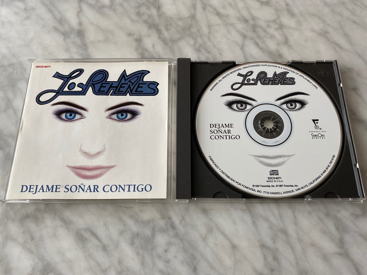 Los Rehenes – Déjame Soñar Contigo (1997) [ORIGINAL USA PRESS]