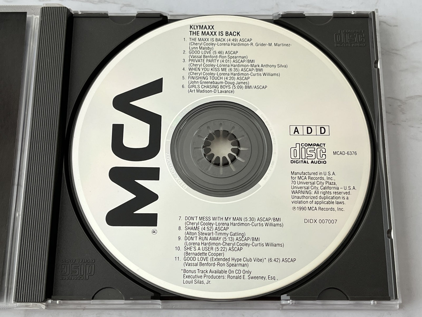 Klymaxx – The Maxx Is Back (1990) [DADC PRESS]