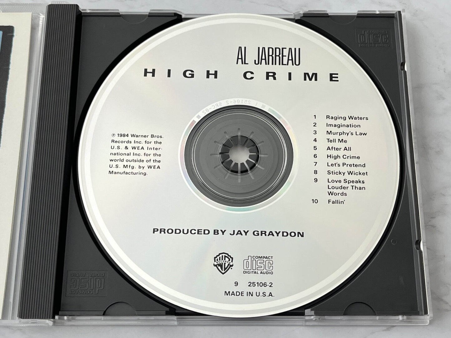 Al Jarreau – High Crime [ORIGINAL USA PRESS]