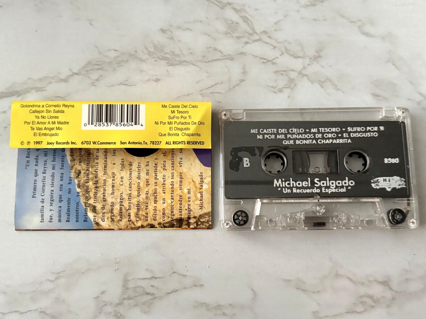 Michael Salgado – Un Recuerdo Especial (1997)