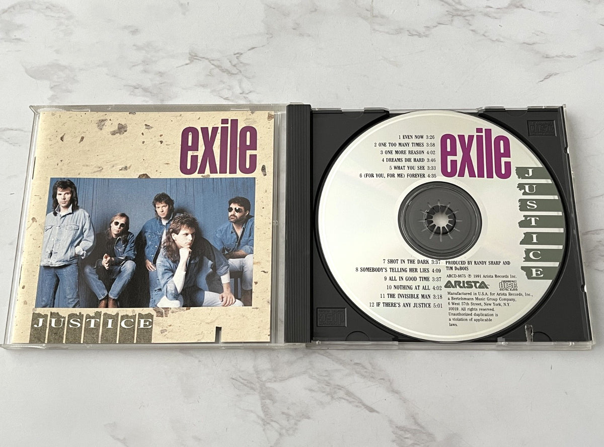 Exile – Justice (Promo) (1991) [ORIGINAL USA PRESS]