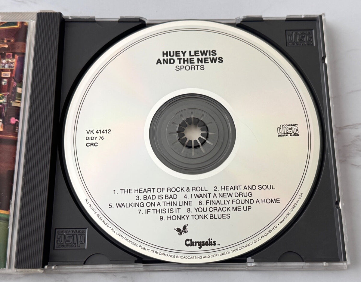 Huey Lewis And The News – Sports (1984) [DADC PRESS]