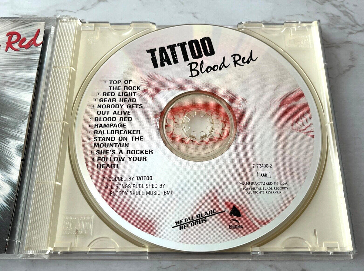 Tattoo – Blood Red (1988) [ORIGINAL USA PRESS]