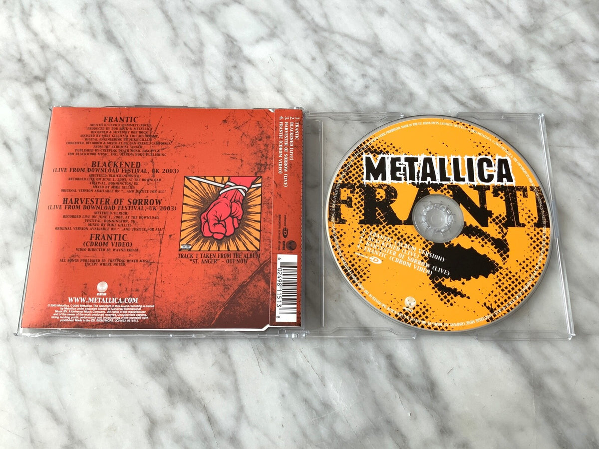 Metallica – Frantic (2003) [UK PRESS]