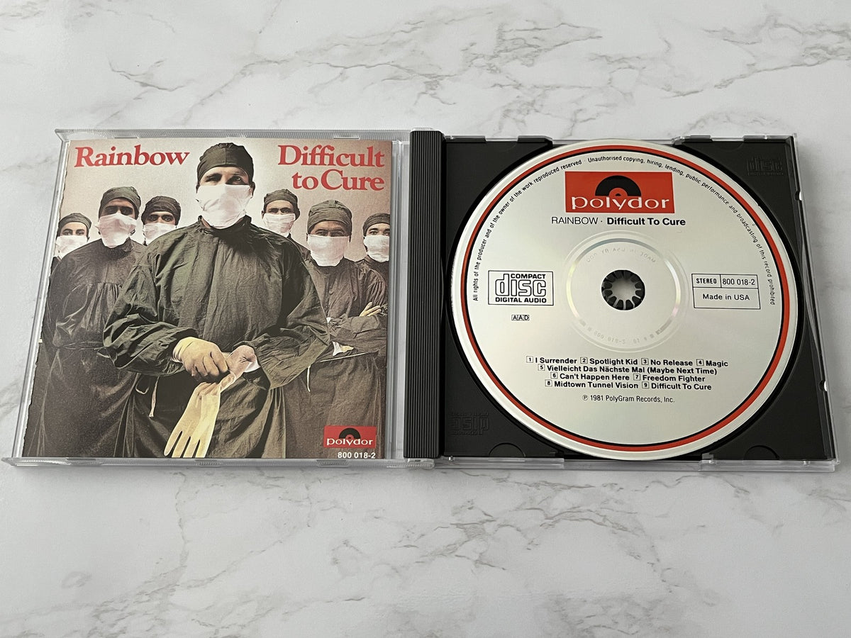 Rainbow – Difficult To Cure [USA SILVER DISC PDO]