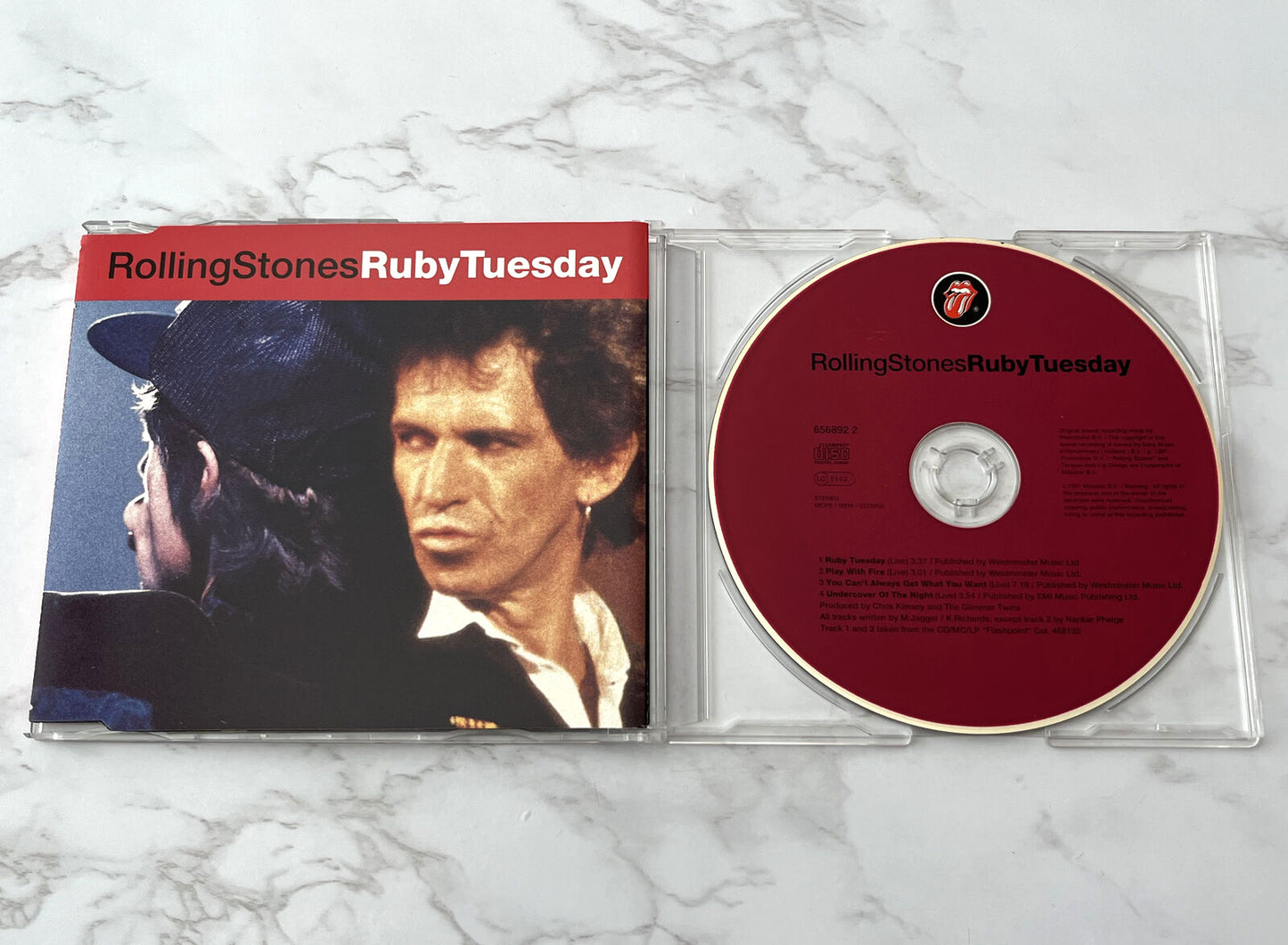 The Rolling Stones – Rolling Stones Ruby Tuesday (EP) (1991) [UK PRESS]