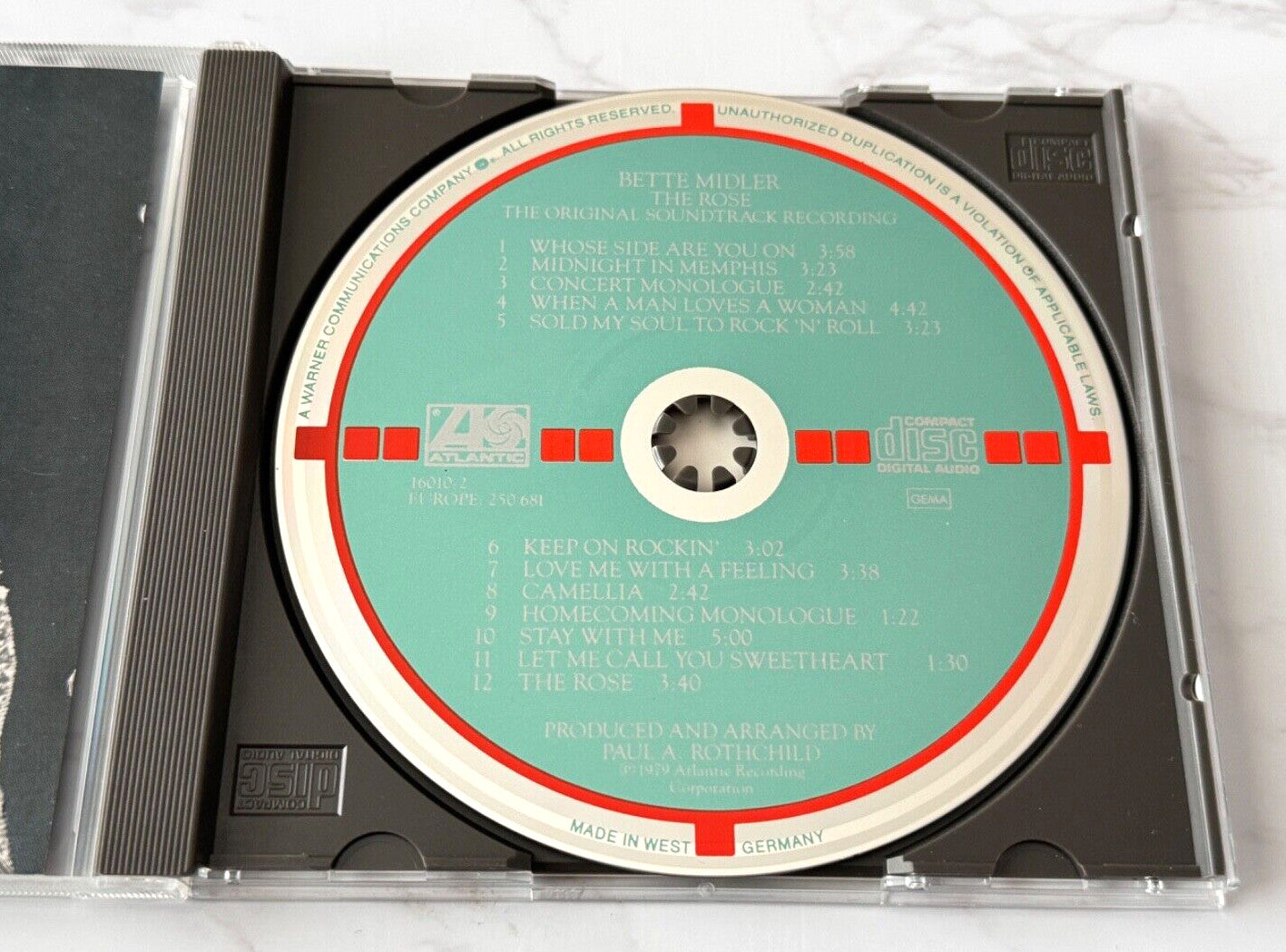Bette Midler – The Rose [W GERMANY TARGET]
