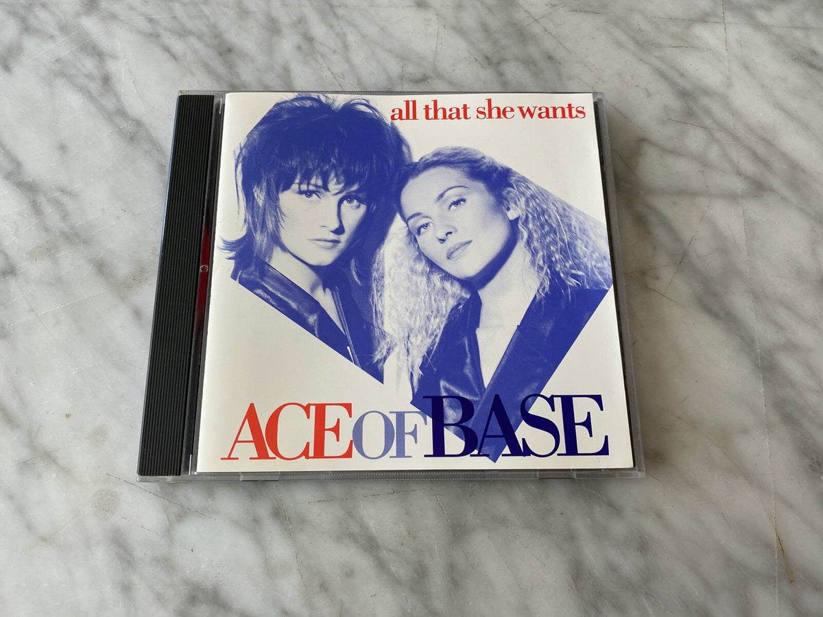 Ace of Base – All That She Wants (Maxi Single) (1993) [ORIGINAL USA PRESS]