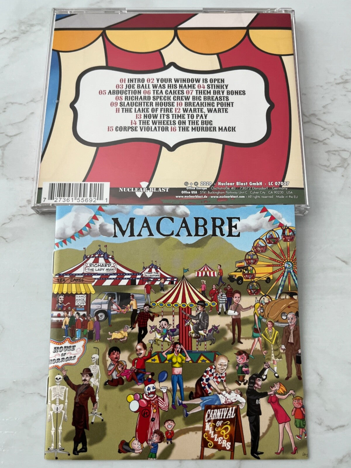 Macabre – Carnival Of Killers (2020) [UK PRESS]