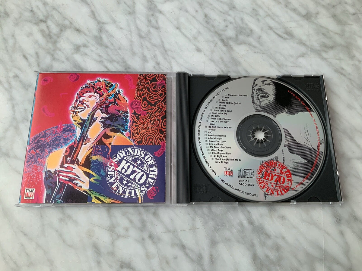 Santana, Various – Time Life Sounds Of The Seventies 1970 (1989)