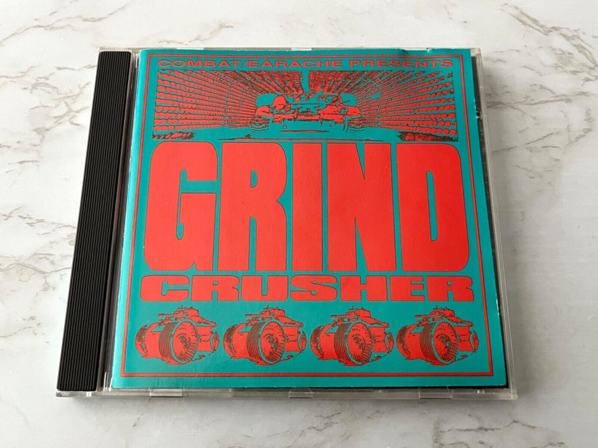 Morbid Angel, Napalm Death, Various, Carnage, Entombed, Bolt Thrower – Grind Crusher (1990)
