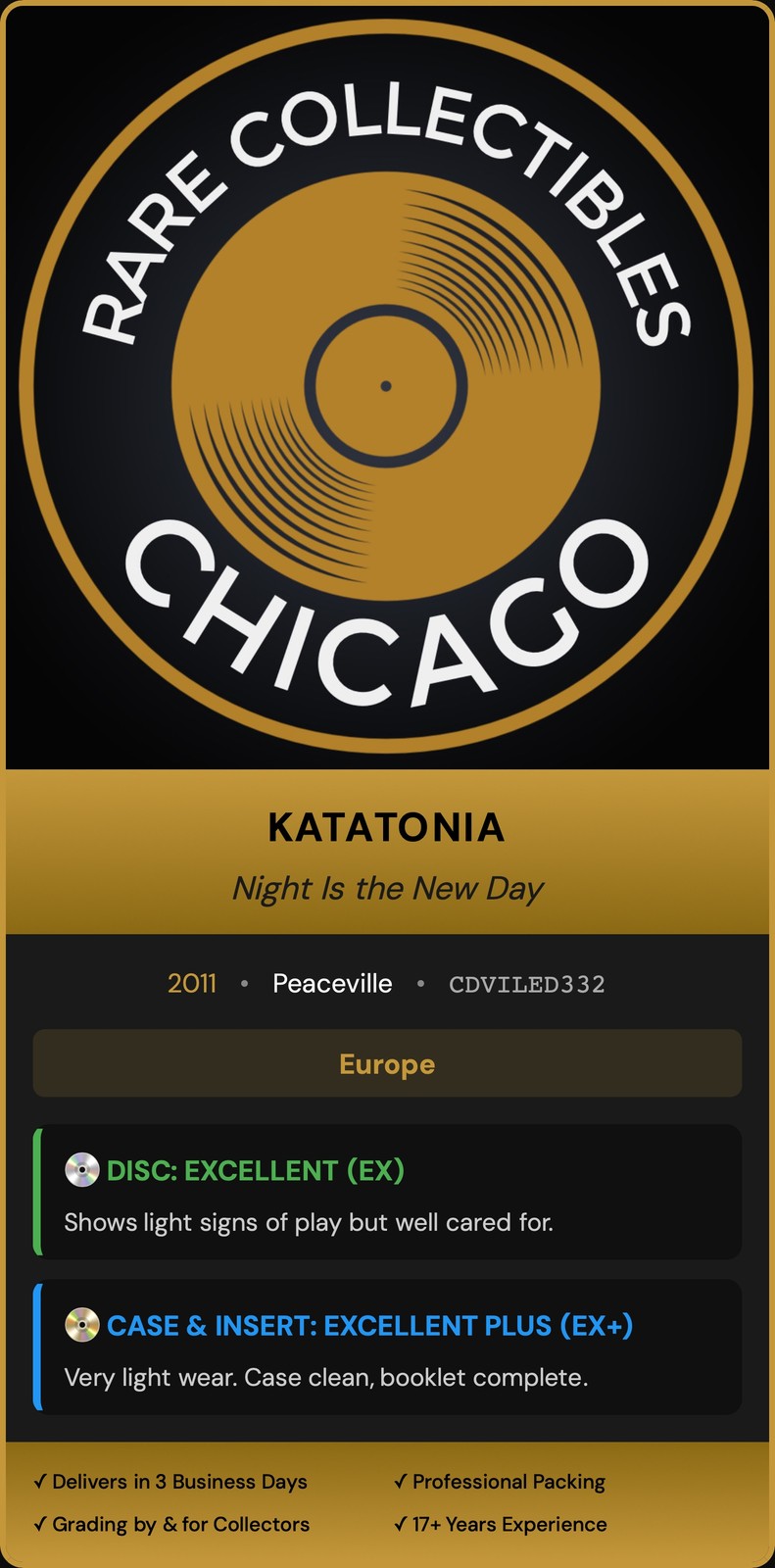Katatonia – Night Is the New Day (2011)