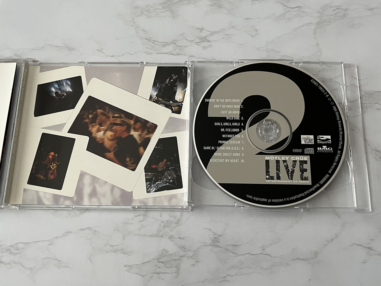 Motley Crue – Live Entertainment Or Death (1999) [ORIGINAL USA PRESS]