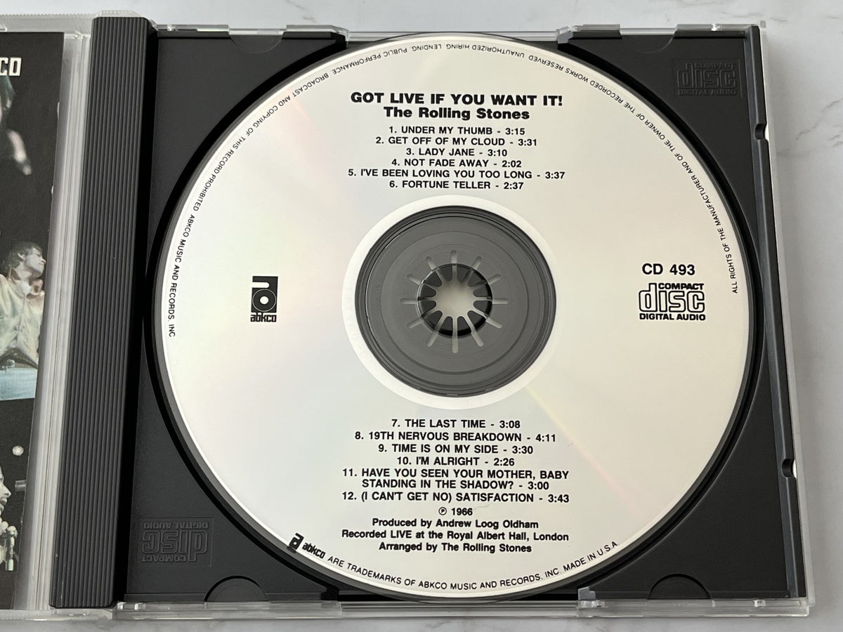 The Rolling Stones – Got Live If You Want It [USA DISCTRONICS]