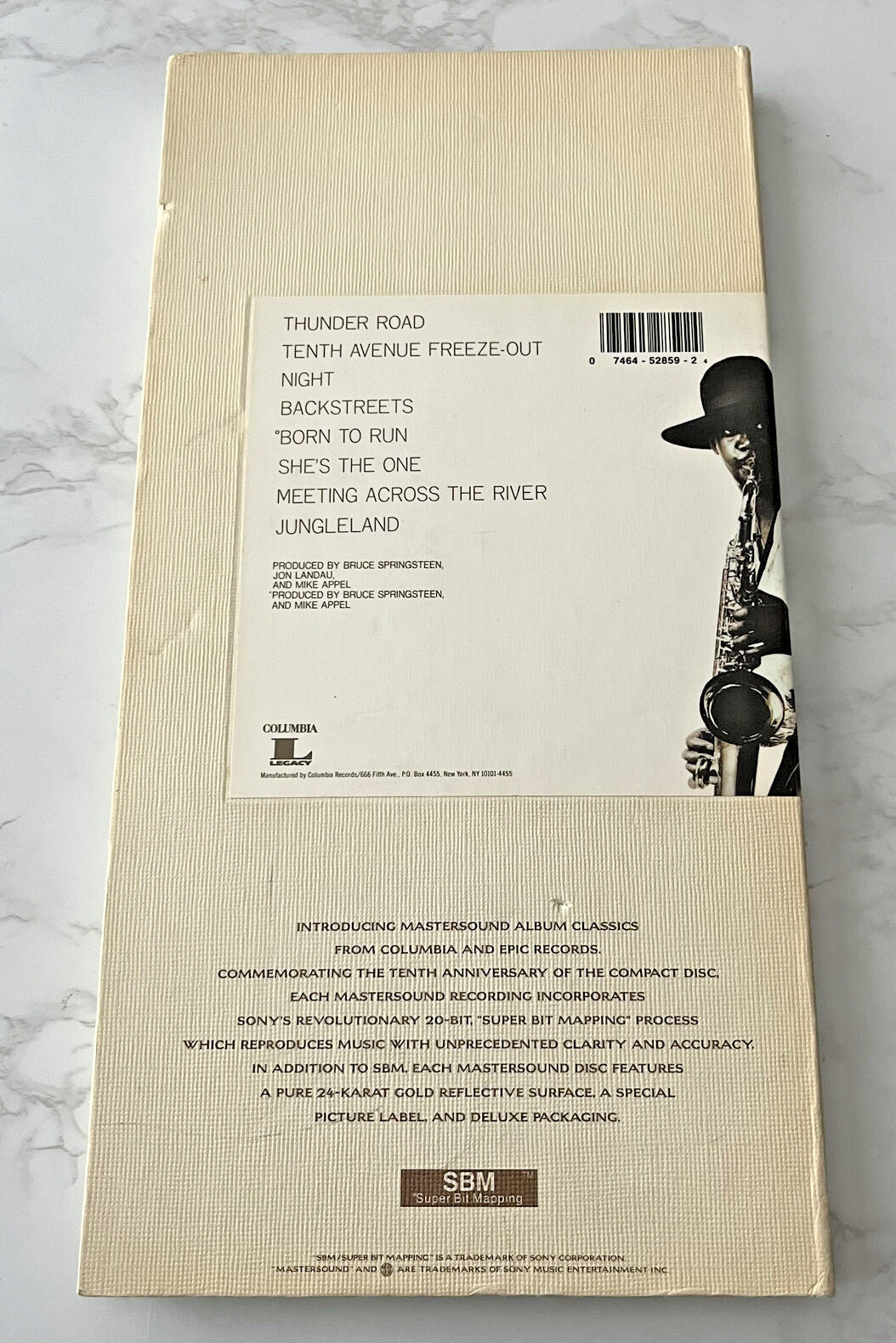Bruce Springsteen – Born To Run (24KT Gold, Numbered) (1993)