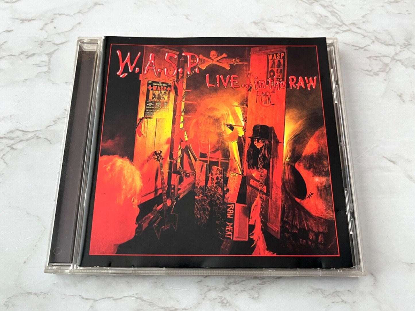 W.A.S.P. – Live In The Raw (1997) [UK PRESS]