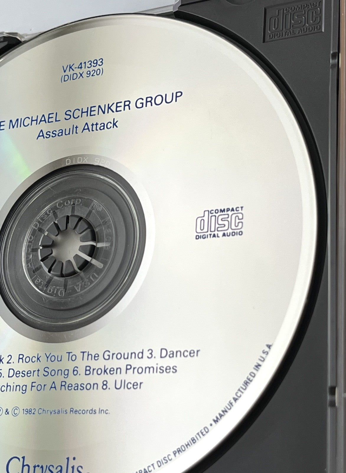 Michael Schenker – Group Assault Attack (1987) [DADC PRESS]
