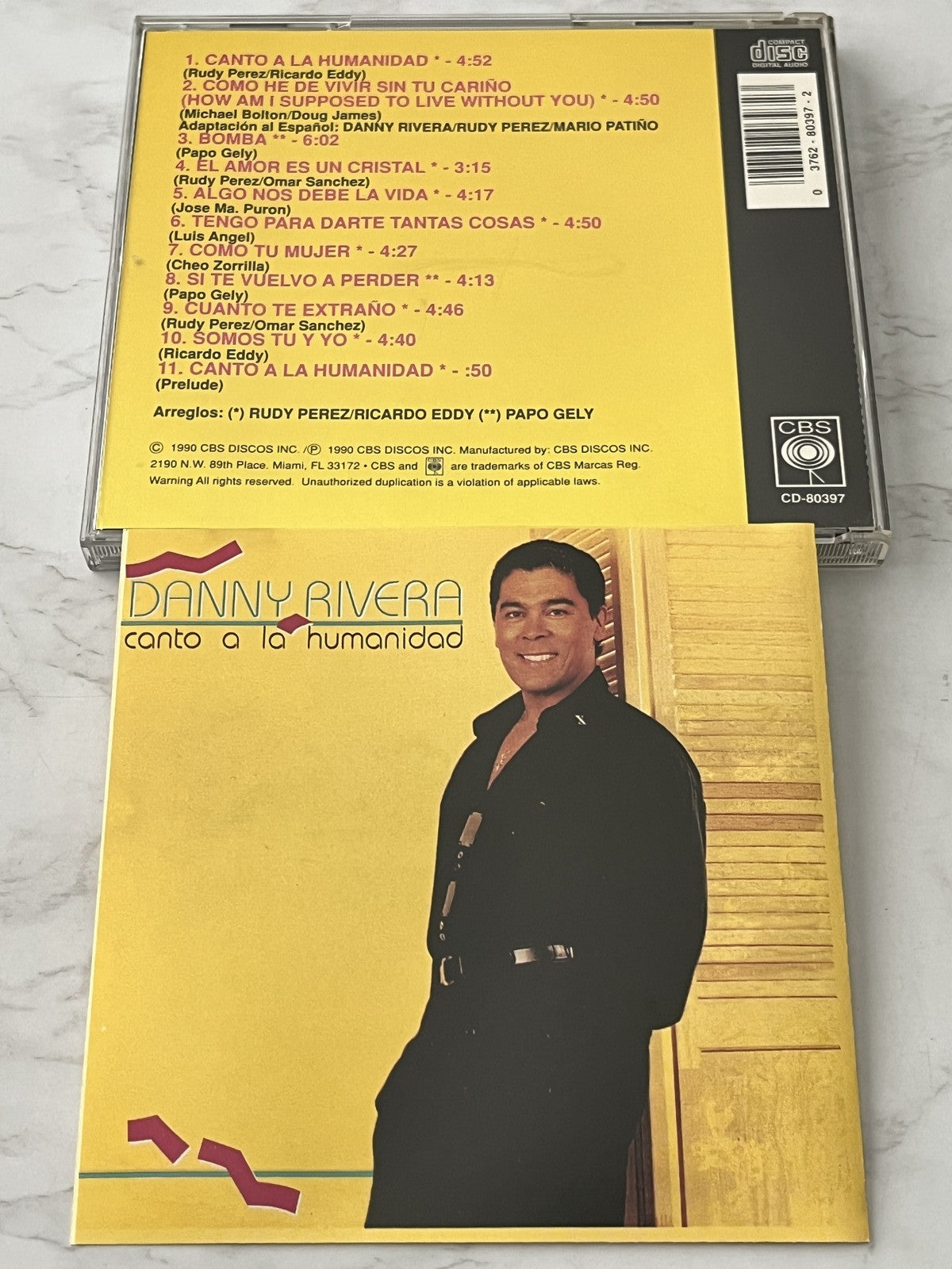 Danny Rivera – Canto A La Humanidad (1990) [ORIGINAL USA PRESS]