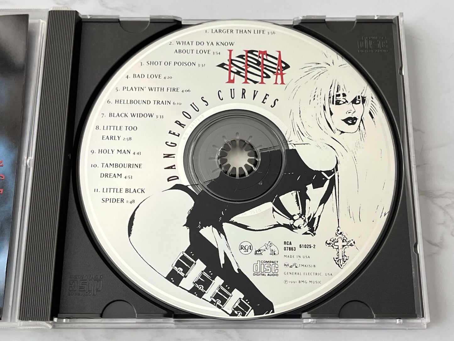 Lita Ford – Dangerous Curves (1991) [ORIGINAL USA PRESS]