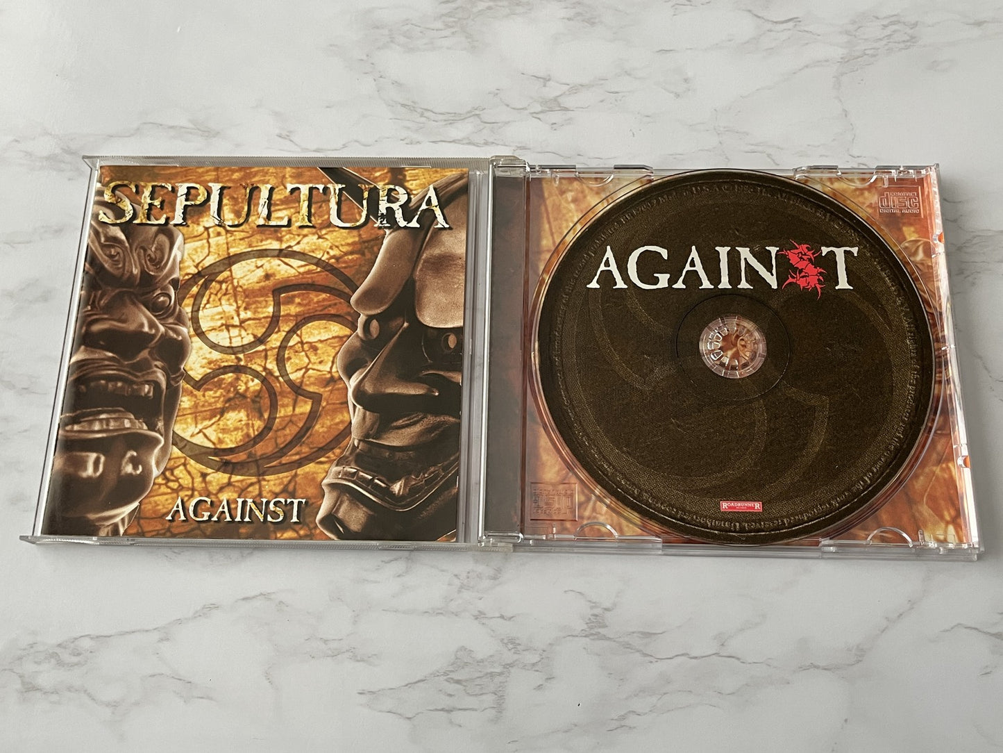 Sepultura – Against (1998) [ORIGINAL USA PRESS]