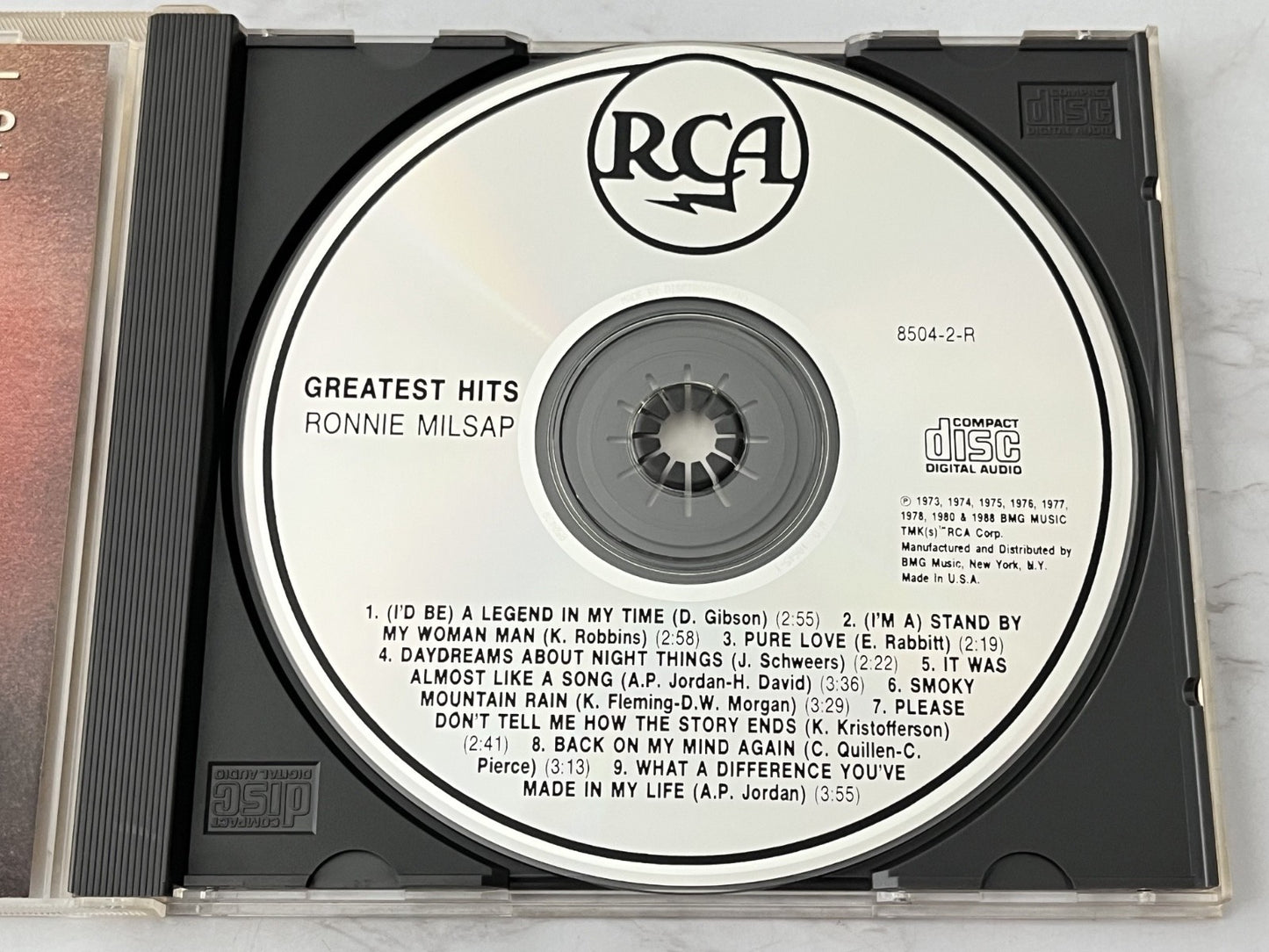 Ronnie Milsap – Greatest Hits (1988) [DISCTRONICS PRESS]